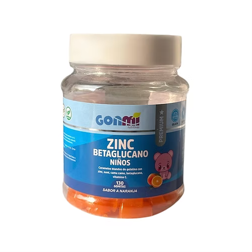 Gomitas ZINC Betaglucano Niños