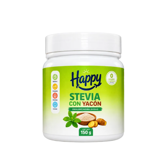HAPPY STEVIA CON YACÓN