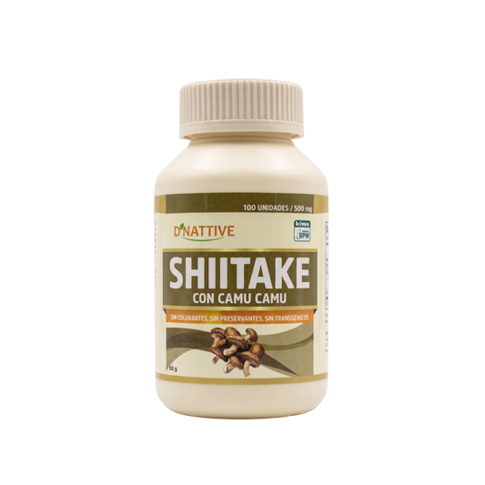 SHIITAKE CON CAMU CAMU - CÁPSULAS