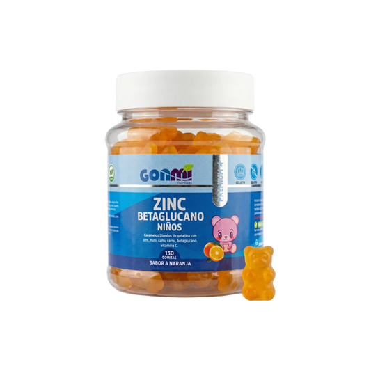 Gomitas ZINC Betaglucano Niños