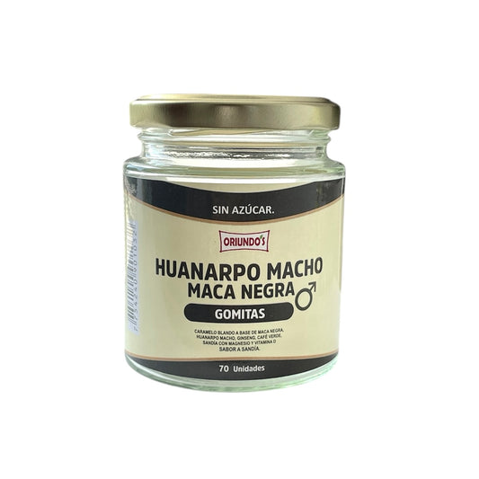 Huanarpo Macho Maca Negra Gomitas