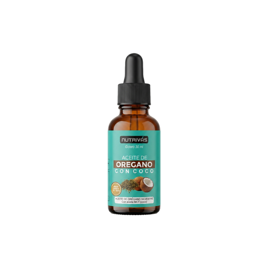 ACEITE DE ORÉGANO CON COCO