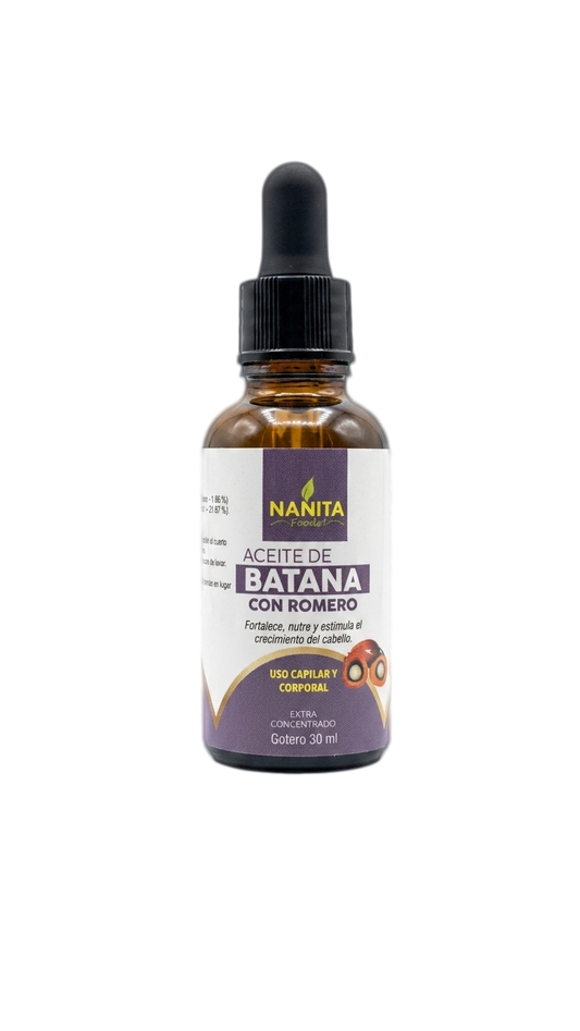 Aceite de batana con romero