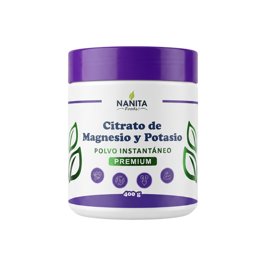 citrato de magnesio y potasio premium