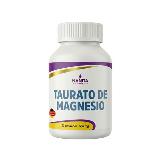 TAURATO DE MAGNESIO - CÁPSULAS