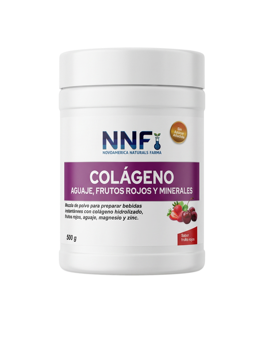 Colágeno aguaje, frutos rojos y minerales