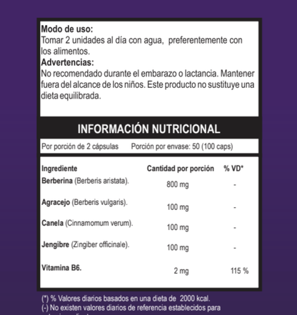 Berberin Food Control
