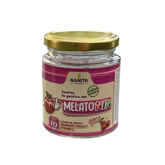 Melatonin niños gomitas - Sabor Cereza