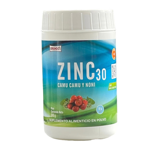 Zinc 30 Noni y Camu Camu